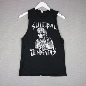 Suicidal Tendencies Made in USA Cut off Tee Mens Medium